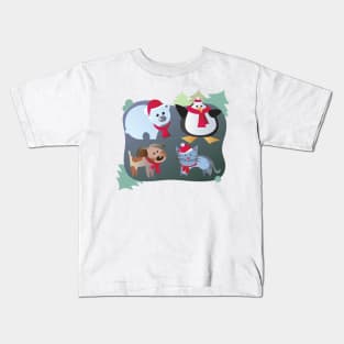 winter vacation Kids T-Shirt